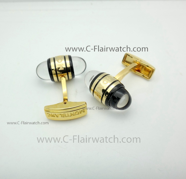 Best Copy Mont blanc Urban Walker Men Cufflinks - Gold